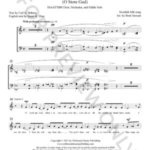 Alternative view of How Great Thou Art